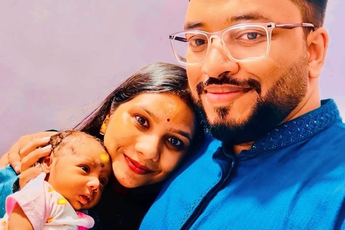 A Rainy Day, Mixed Emotions, and Our Baby's Naming Ceremony